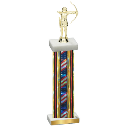 Single Flag USA Archery Trophy