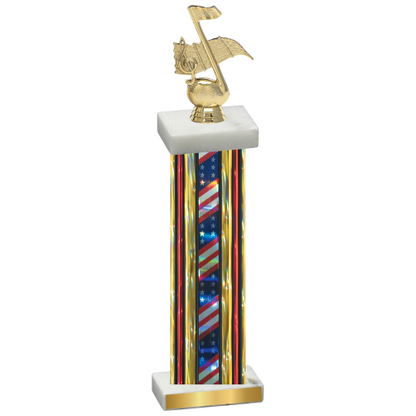 Single Flag USA Music Trophy