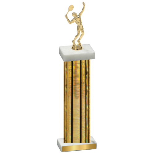 Single Gold Glacier Tennis Trophy