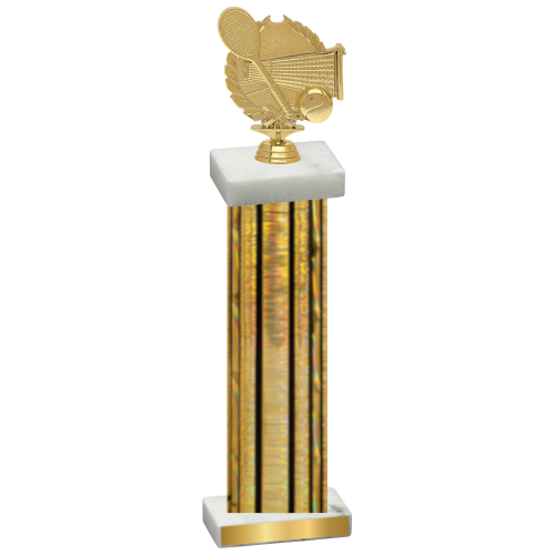 Single Gold Glacier Tennis Trophy