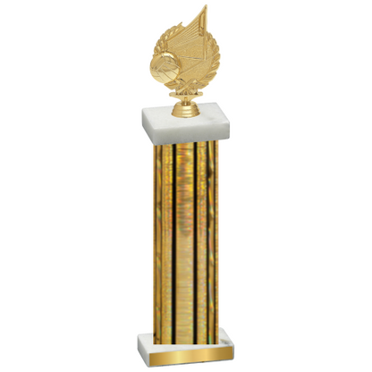 Single Gold Glacier Volleyball Trophy