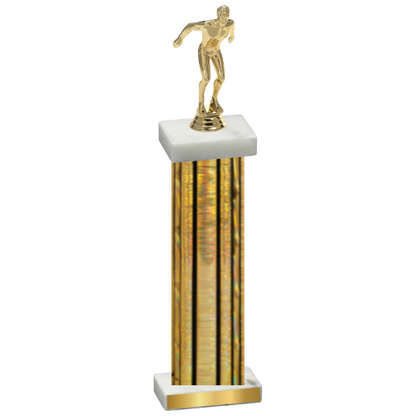 Single Gold Glacier Swimming Trophy