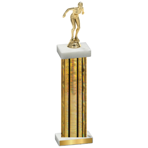 Single Gold Glacier Tennis Trophy