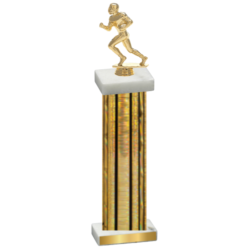 Single Gold Glacier Football Trophy