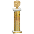 Single Gold Glacier Cheerleading Trophy