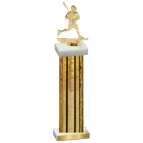 Single Gold Glacier Lacrosse Trophy