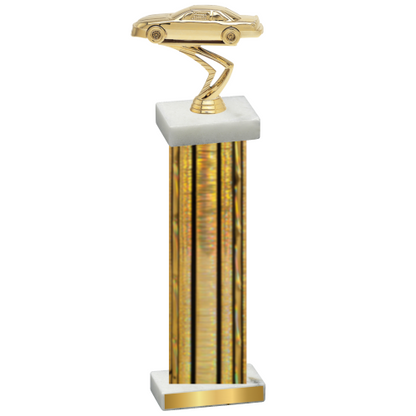 Single Gold Glacier Cars Trophy