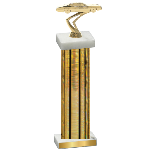 Single Gold Glacier Cars Trophy