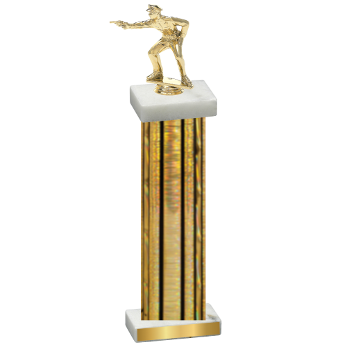 Single Gold Glacier Shooter Trophy