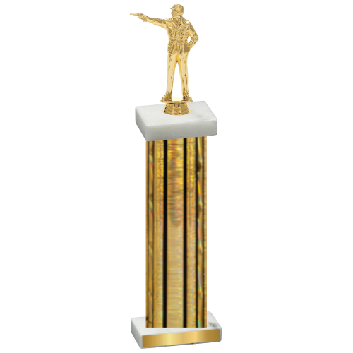 Single Gold Glacier Shooter Trophy