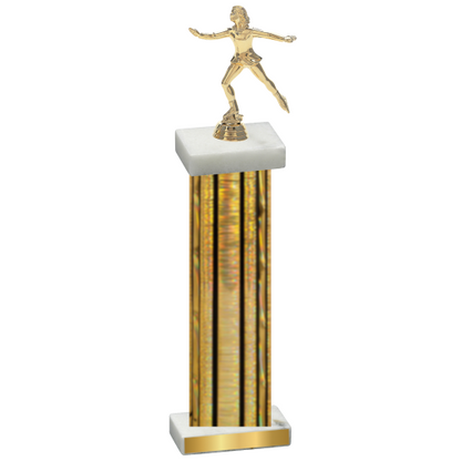 Single Gold Glacier Skater Trophy