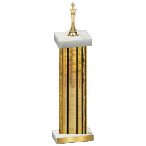 Single Gold Glacier Chess Trophy