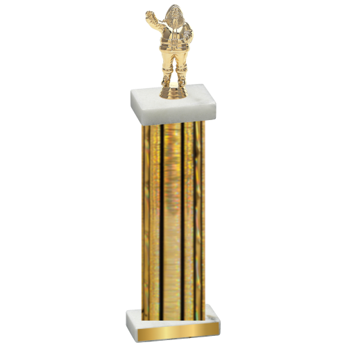 Single Gold Glacier Holiday Trophy