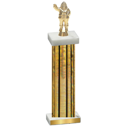 Single Gold Glacier Holiday Trophy