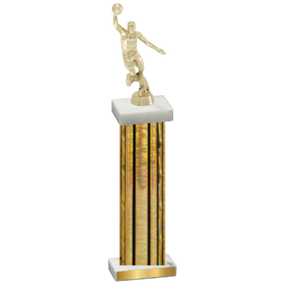 Single Gold Glacier Basketball Trophy