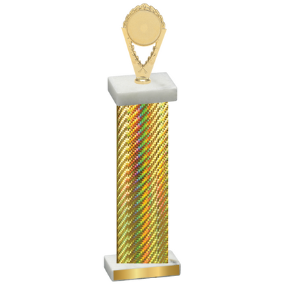 Single Gold Carbon Fiber Insert Trophy