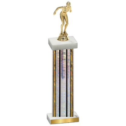 Single Silver Glacier Tennis Trophy