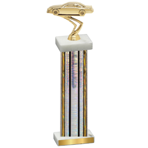 Single Silver Glacier Cars Trophy