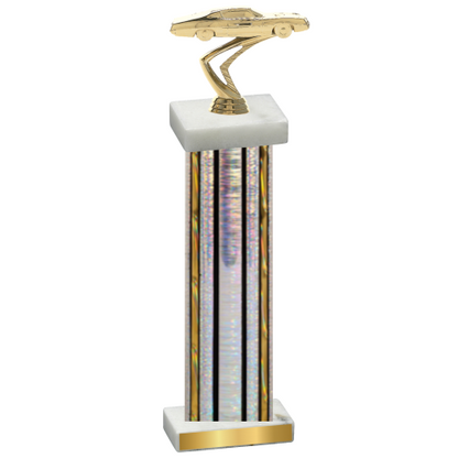 Single Silver Glacier Cars Trophy