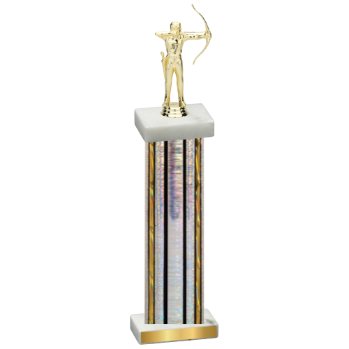 Single Silver Glacier Archery Trophy