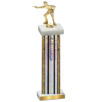 Single Silver Glacier Shooter Trophy