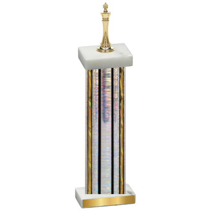 Single Silver Glacier Chess Trophy