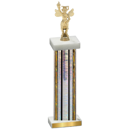 Single Silver Glacier Academics Trophy