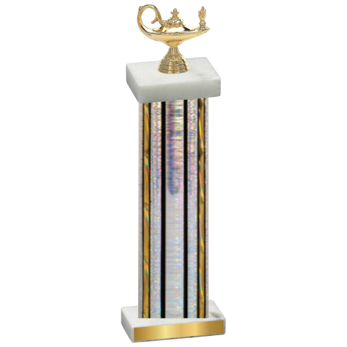 Single Silver Glacier Academics Trophy