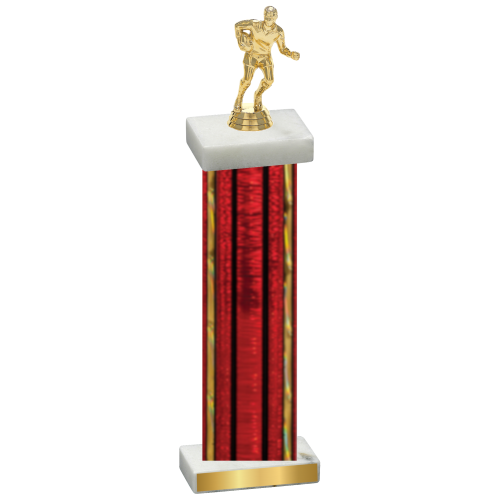 Single Red Glacier Rugby Trophy