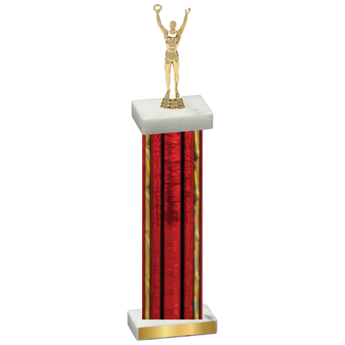 Single Red Glacier Victory Trophy