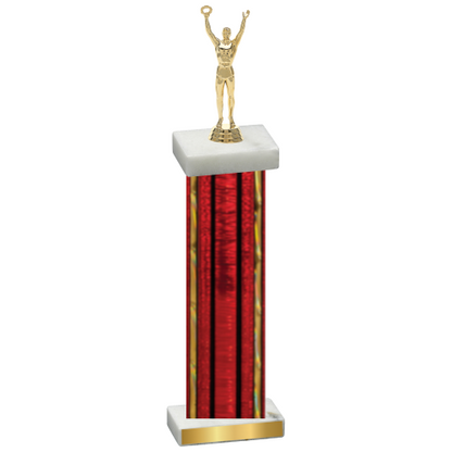 Single Red Glacier Victory Trophy