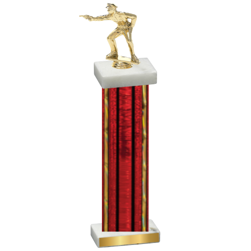 Single Red Glacier Shooter Trophy