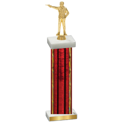 Single Red Glacier Shooter Trophy