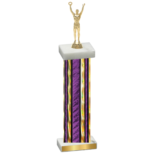 Single Purple Glacier Victory Trophy