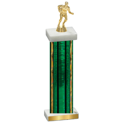 Single Green Glacier Rugby Trophy