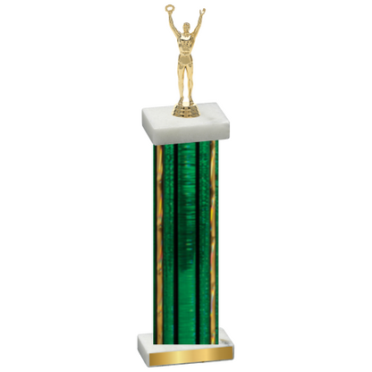 Single Green Glacier Victory Trophy