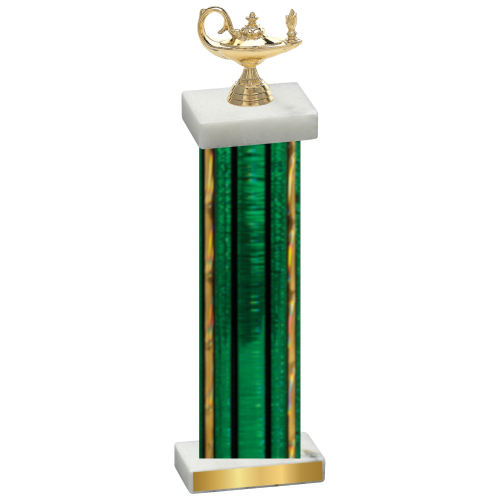 Single Green Glacier Academics Trophy