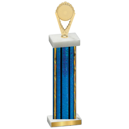 Single Blue Glacier Insert Trophy