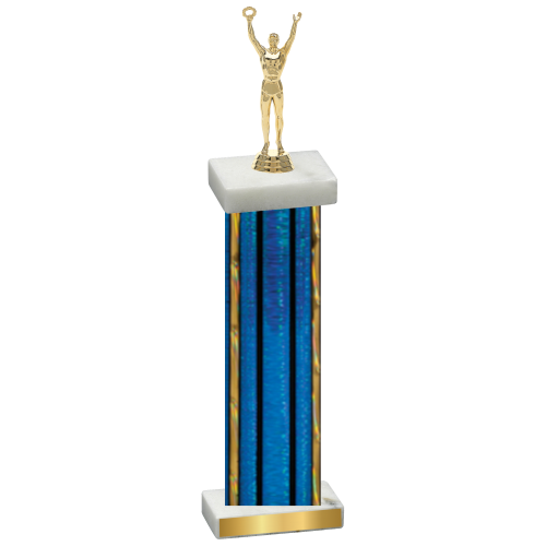 Single Blue Glacier Victory Trophy