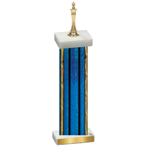 Single Blue Glacier Chess Trophy