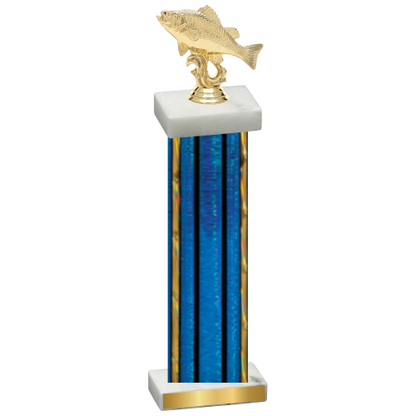 Single Blue Glacier Fishing Trophy