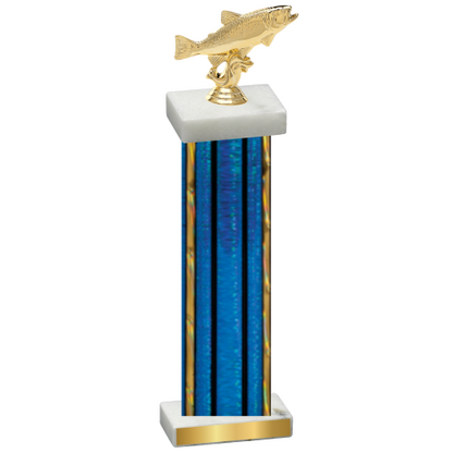 Single Blue Glacier Fishing Trophy