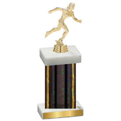 Single Black Glacier Running Trophy