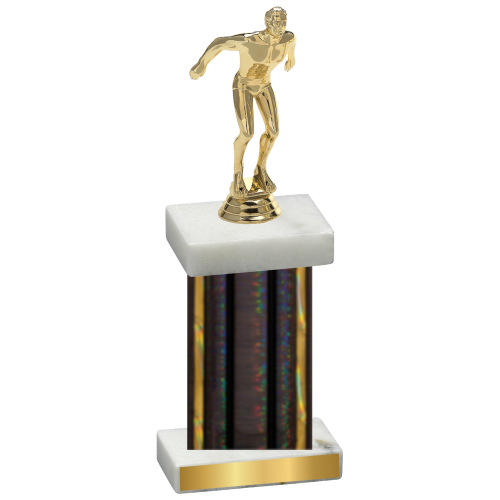 Single Black Glacier Swimming Trophy