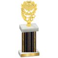 Single Black Glacier Pickleball Trophy