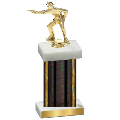 Single Black Glacier Shooter Trophy