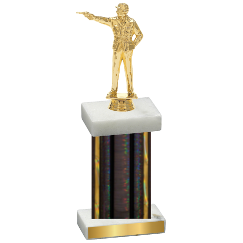 Single Black Glacier Shooter Trophy