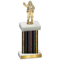 Single Black Glacier Holiday Trophy
