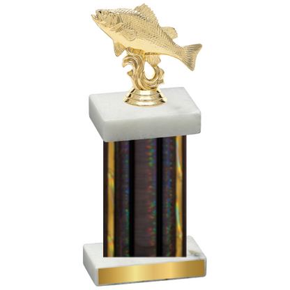 Single Black Glacier Fishing Trophy