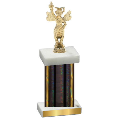 Single Black Glacier Academics Trophy